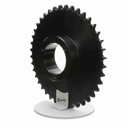 Browning Steel Bushed Bore Roller Chain Sprocket, 80R40 80R40